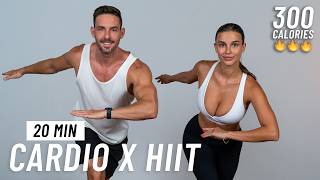 20 MIN INTENSE HIIT WORKOUT  ALL STANDING  Full Body No Equipment No Repeats [upl. by Avie]