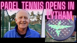 Padel Tennis opens in Lytham with wwwfyldetenniscom [upl. by Aronas]