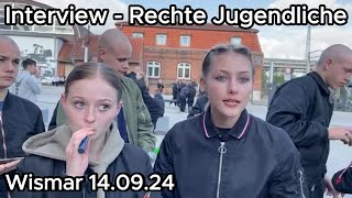 CSD Gegendemo Interview  Wismar 140924 [upl. by Elkraps]