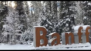 VanLife  Winter DrivingSightseeing  Thor Tranquility 2023  Banff National Park  Day 2 [upl. by Narej]