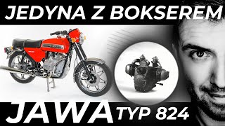 JEDYNA JAWA Z SILNIKIEM BOKSERA JAWA 500 TYP 824 PROTOTYP IŻ 500 [upl. by Ahsekad]