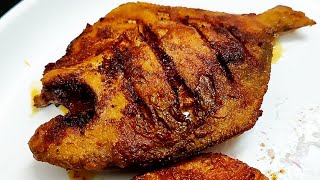 Pomfret fry  Pomfret fry recipe  crispy fish fry recipe fish recipe kurkuri machli fry [upl. by Eleen318]