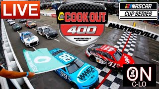 🔴Cook Out 400 at Martinsville Speedway Live Nascar Cup Series Live Race Audio amp Leaderboard [upl. by Anyel528]