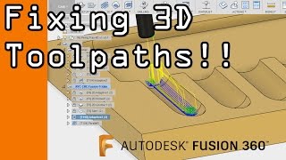 Fusion 360 CAM 3D Toolpath Containment FF55 [upl. by Oirom]