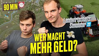 LS22Duell Hat Gamer Wenz eine Chance gegen Landwirt Philipp I Hundert Hektar Heimat [upl. by Aya]