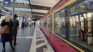 Mitfahrt in der S7 von Potsdam Hbf bis Berlin Zoologischer Garten in der BR 481 4646 [upl. by Yelbmik]