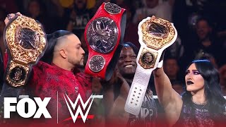 RTruth thinks he’s back in Judgment Day ruins Rhea Ripley amp Damian Priest title celebrations [upl. by Valdes]