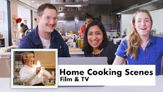 Pro Chefs Review Home Chefs From Movies and TV  Test Kitchen Talks  Bon Appétit [upl. by Lothaire]