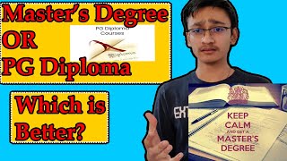 Difference Between PG Certificate and PG Diploma  2021 [upl. by Olathe934]