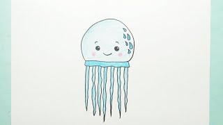 Drawing Jellyfish [upl. by Ibrik]