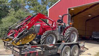 How to change oil Massey Ferguson 2600H series [upl. by Felder]