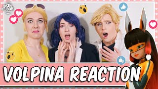 Cosplayers React to Miraculous Ladybug  Volpina 🦊 [upl. by Wincer]