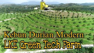 Kebun Durian Modern LKE Grenn Tech Farm [upl. by Arjun]