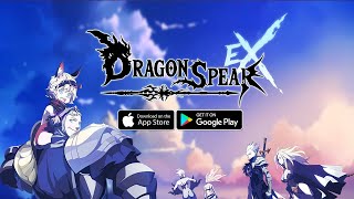 DragonSpearEX ENG  RPG Gameplay AndroidIOS [upl. by Armilla]