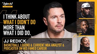 JJ Redick on storied life NBA Finals prediction teaming up w Lebron amp next head coach The Pivot [upl. by Lenad614]