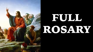 Full Rosary with Scripture 20 Decades [upl. by Nihsfa]