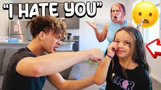 HITTING MY GIRLFRIENDS DAUGHTER PRANK [upl. by Ylaek]