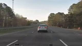 Raw video High speed chase in Central Georgia tops out at 140 mph [upl. by Zel]