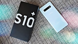 Samsung Galaxy S10 Plus Unboxing And First Impressions [upl. by Argus121]