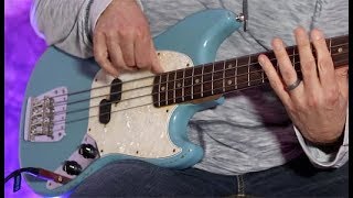 Review Demo  Fender JMJ Road Worn Mustang Bass Justin MeldalJohnsen [upl. by Hilbert581]