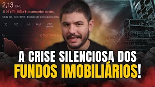 FIIs desabam 70 ainda VALE A PENA investir a crise silenciosa dos fundos imobiliários [upl. by Atla]