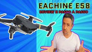 Eachine E58  Como usar  Dicas Importantes e Review [upl. by Herrmann]