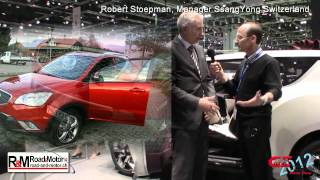 Genfer Autosalon 2012 SsangYong by Robert Stoepman [upl. by Arrehs]