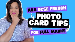 How To ACE Your French GCSE Photo Card Tips for Speaking Exam [upl. by Venus761]