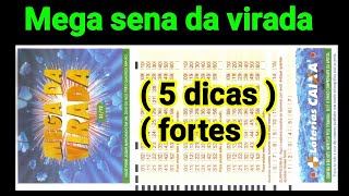 Mega sena da virada 5 dicas fortes [upl. by December649]