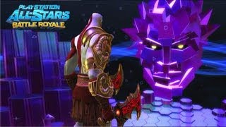 Playstation All Stars Battle Royale Kratos Arcade Walkthrough Commentary PS3 HD [upl. by Yraht1]