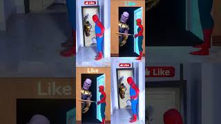 Spiderman vs thanos  find 5 difference spiderman shorts [upl. by Relyt256]