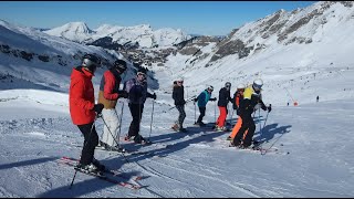 Skiing in Avoriaz  Ski Morzine RSV 202401 [upl. by Kemeny283]