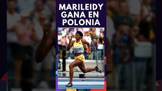 Marileidy gana en Polonia athletics diamond shorts [upl. by Fechter]