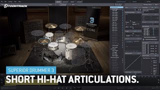 Superior Drummer 3 – Short HiHat Articulations [upl. by Euqinommod]