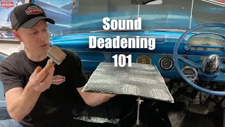 ModernDay Butyl Sound Dampening 101 An Overview of the First Stage of Sound Deadening [upl. by Coonan]