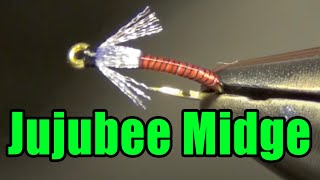 Jujubee Midge Fly Tying  Charlie Craven Fly Pattern [upl. by Refinne846]