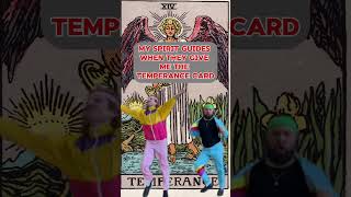 My spirit guides when they give me the Temperance card tarot tarotcards shorts [upl. by Neeloj]