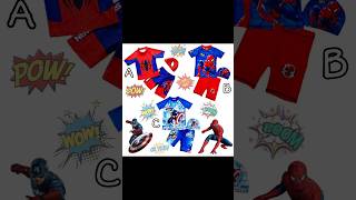 BAJU RENANG ANAK LAKI PRINTING MOTIF SPIDERMAN CAPTAIN AMERICA 3in1 TOP PANT CAP [upl. by Elyagiba425]