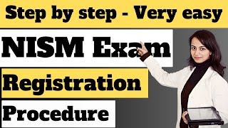 NISM Registration Procedure for NISM Exam Registration Step by Step [upl. by Yvor]