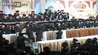 Big Viznitz Wedding in Bnie Brak שמחת בית וויזניץ [upl. by Michon]