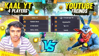 kaal yt Brothers Vs Youtuber Friends 😱 who is won [upl. by Ruhtracam]