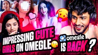 Finally Omegle is back😳😍Flirting😍amp Roasting😈Cute Girls on Omegle CRAZY PANDA [upl. by Ailaro]