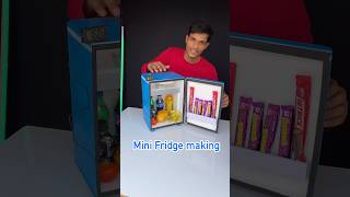 How to make mini refrigerator at home hackerjp shorts [upl. by Cynthia]