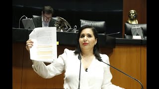 Senadora Mayuli Latifa Martínez Simón presentó un amparo en contra de la reforma al Poder Judicial [upl. by Azzil135]