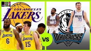 LAKERS VS DALLAS MAVERICKS LIVE SCORE  NBA SEASON 2023 [upl. by Pavlov956]