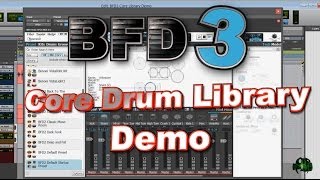 BFD3 Core Drum Library  Demo [upl. by Itirahc931]