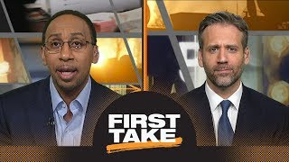 Stephen A has problem with Draymond Greens mom blaming Kevin Durant on Twitter  First Take  ESPN [upl. by Jordan]