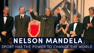 Nelson Mandelas Iconic Speech  quotSport has the power to change the worldquot  Full Version [upl. by Nereids454]