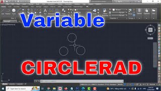 AutoCAD system variables  CIRCLERAD [upl. by Shelia]