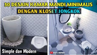 30 DESAIN KAMAR MANDI MINIMALIS DENGAN KLOSET JONGKOK  LINK PEMBELIAN PRODUK ADA DI DESKRIPSI [upl. by Siuoleoj131]